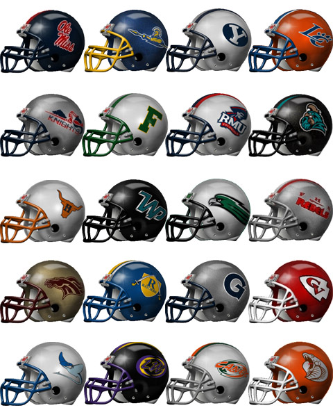 Football Helmet Decals