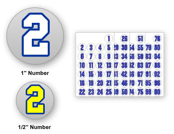 Punch-Out Numbers