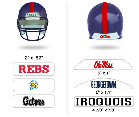 Sweatband & Neckband Decals